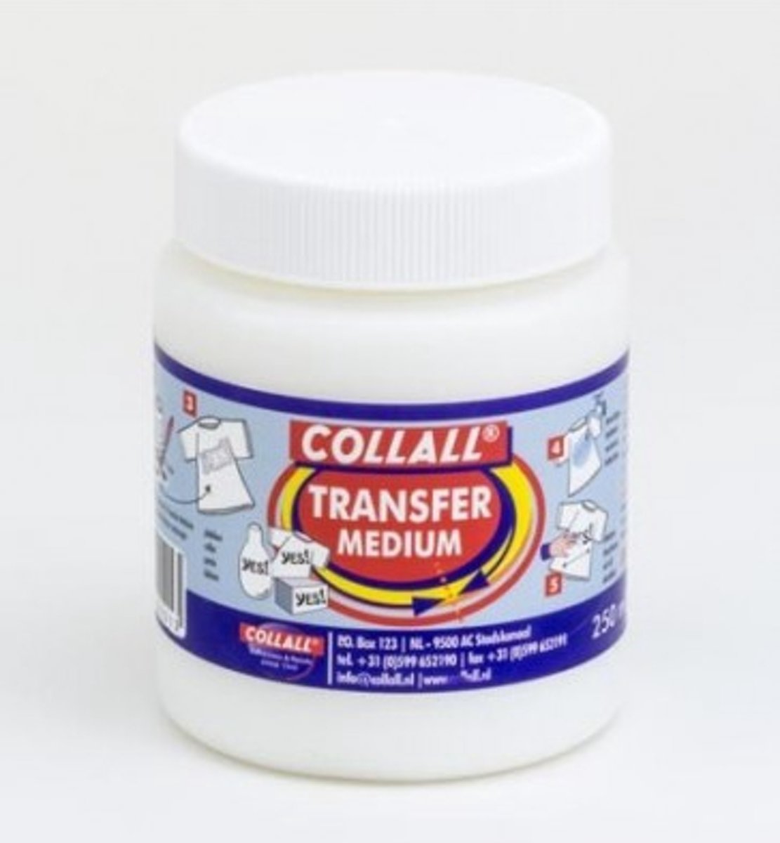   transfer medium. Een medium voor het overbrengen van geprinte afbeeldingen op textiel - 250 ml