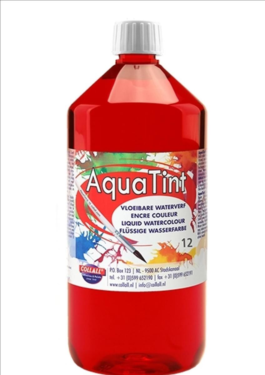 Ecoline / aquatint DONKER ROOD flacon 1 liter