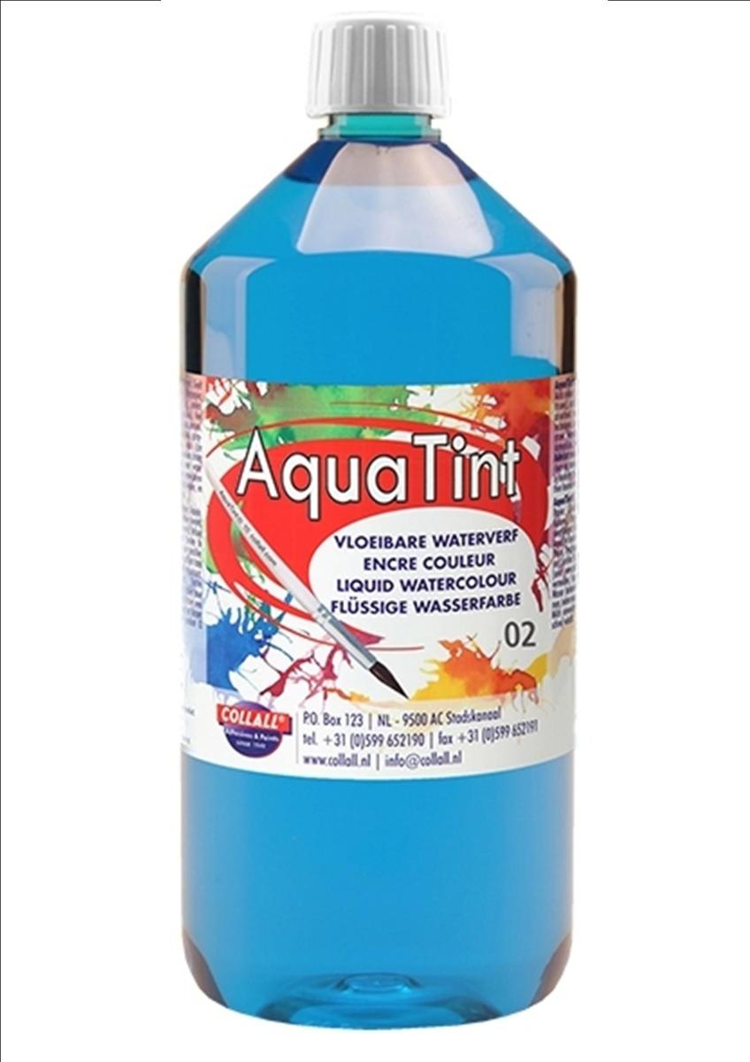 Ecoline / aquatint LICHT BLAUW flacon 1 liter