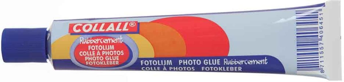 Tube Fotolijm 6x50ml - Collall - Sneldrogend - Krimp en Zuurvrij - 6 Tubes