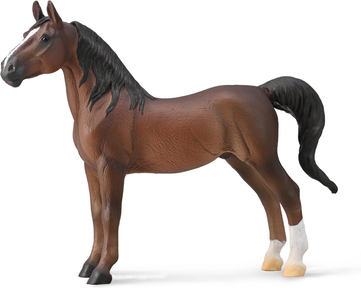 COLLECTA Amerikaanse Zadelbloed Hengst Kastanjebruin - 1:20