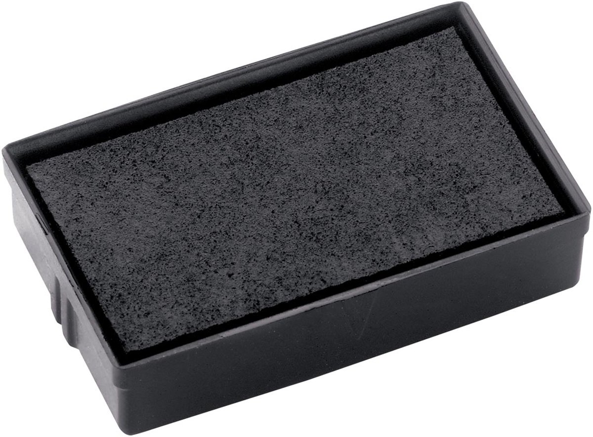 12x Colop stempelkussen, voor stempel P10, S120 en S160L, blister a 2 stuks, zwart