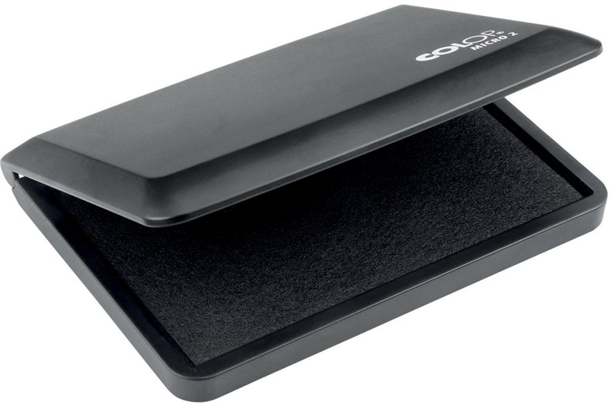 19x Colop stempelkussen Micro 7x11cm, zwart