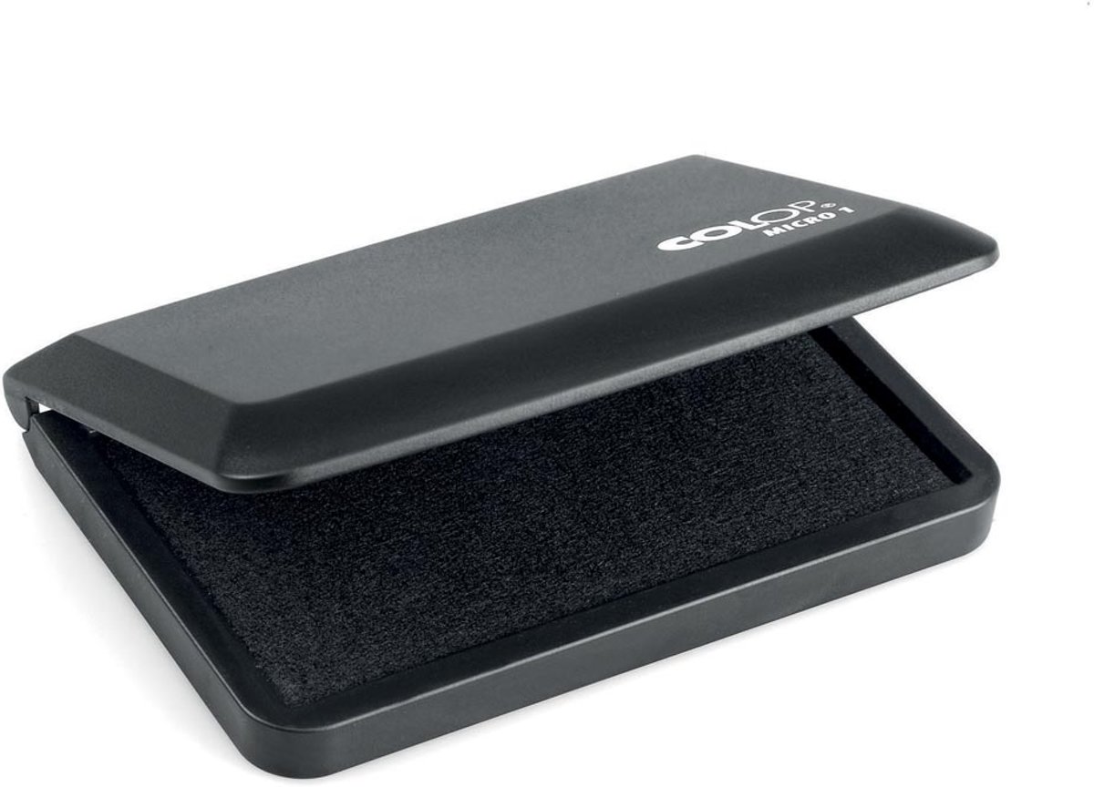 21x Colop stempelkussen Micro 5x9cm, zwart