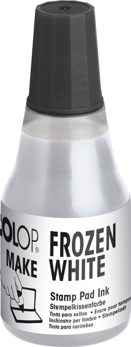 COLOP stempelinkt MAKE 25 ml frozen white