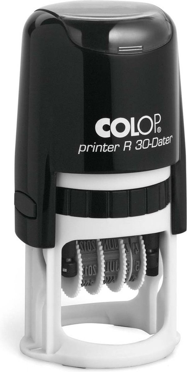 Colop Printer R30/D Groen - Stempels - Datum stempel Nederlands - Stempel afbeelding en tekst