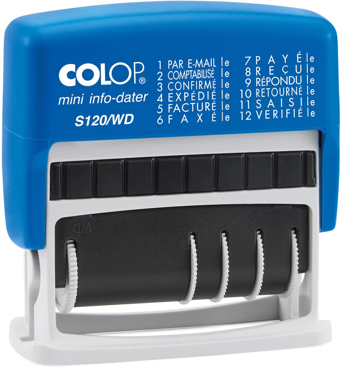 Woord Datumstempel Colop S120 Mini Info Dater 4mm Frans