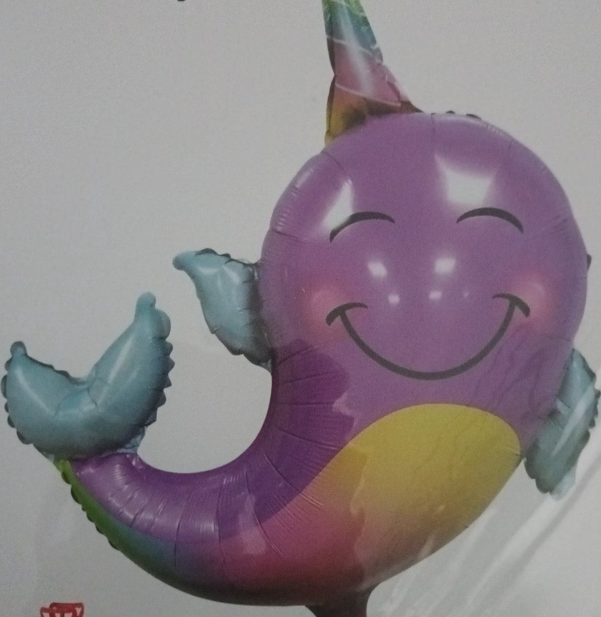 Unicorn dolfijn 66x74cm