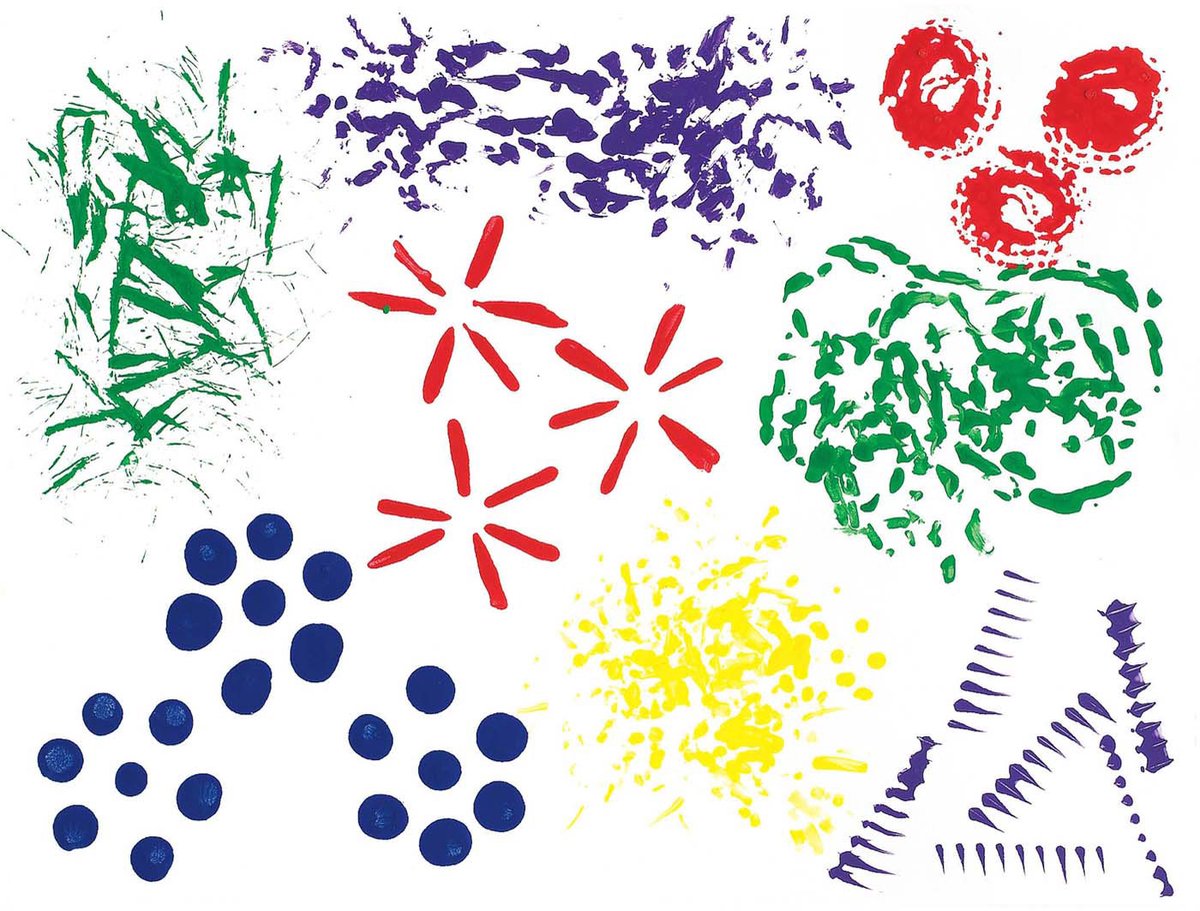 Colorations - Grappige Verfkwasten, 8dlg.