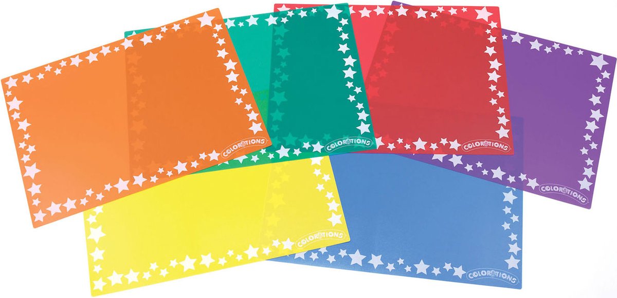 Colorations - Keep it Clean Placemat, Set van 6