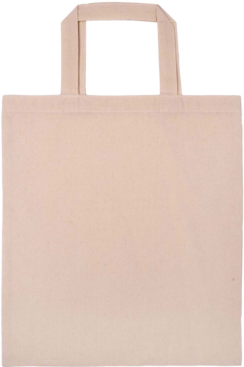 Colorations - Klassieke Katoenen Totebag, 38 x 42 cm, 5st.