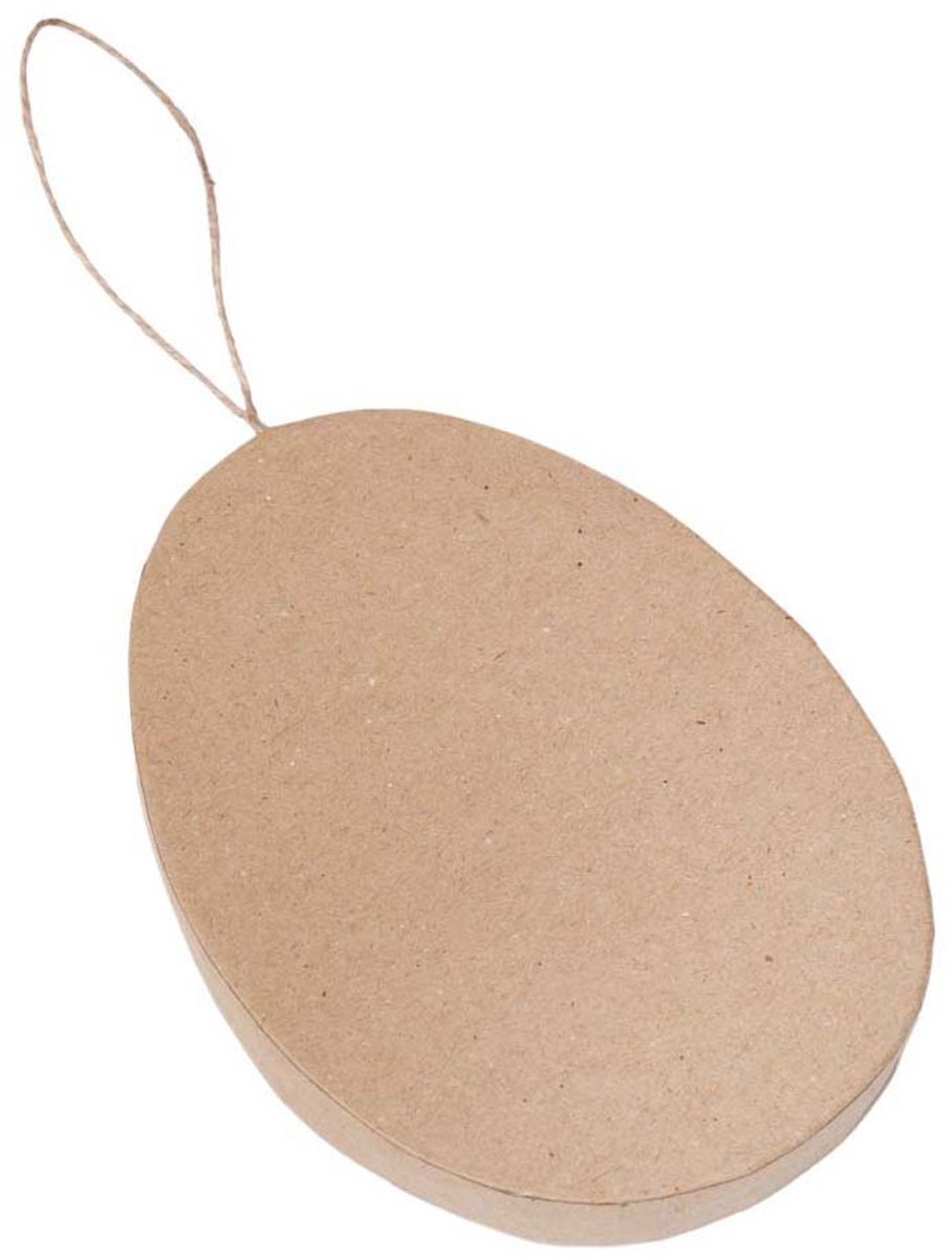 Colorations - Papier-mache Ei-ornamenten, 6st.