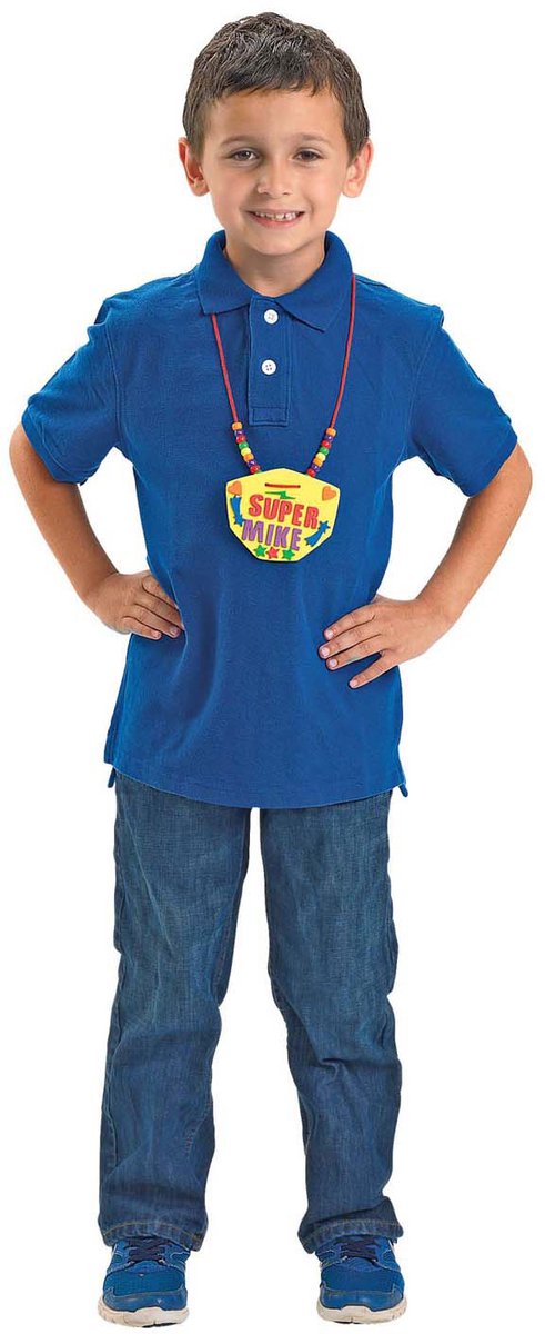 Colorations - Superheld Hanger Knutselset, 12dlg.