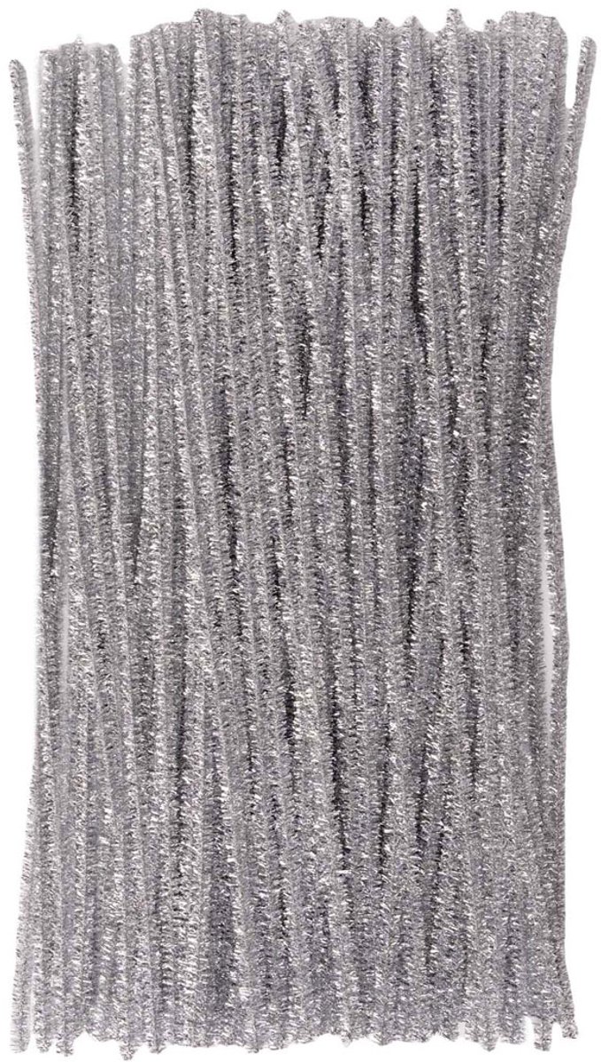 Colorations goudkleurig metallic chenilledraad knutselset 100 stuks.