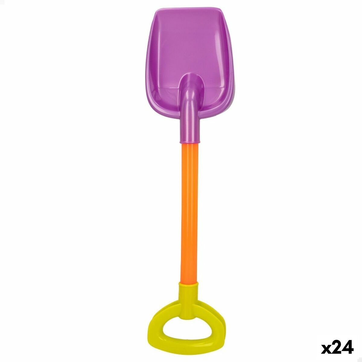 Plastic Spade Colorbaby 52 cm Polypropyleen (24 Stuks)