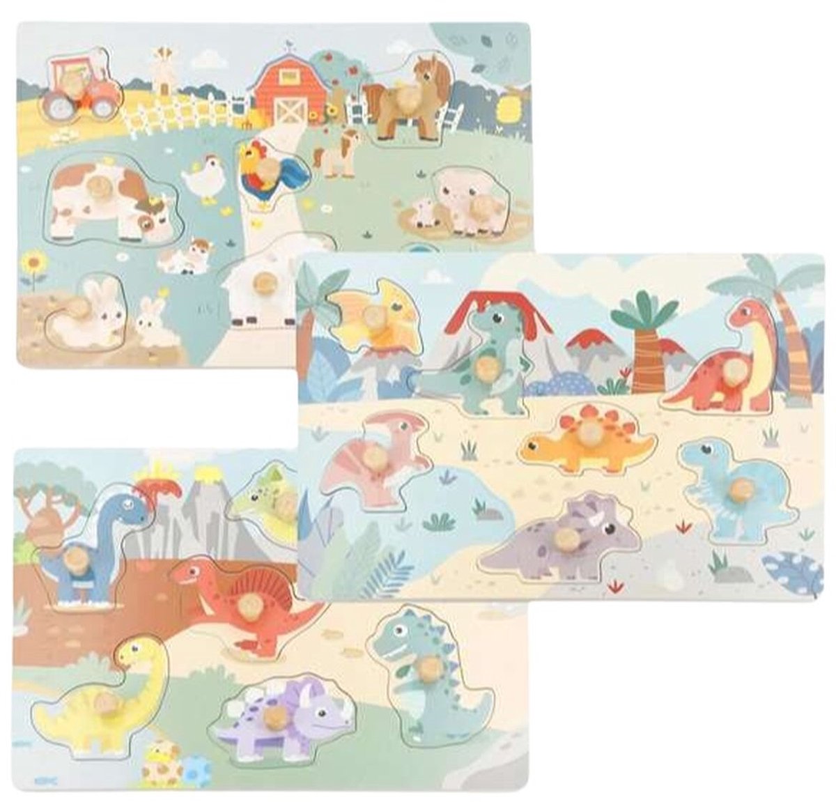 Puzzel Colorbaby Dinosaurussen