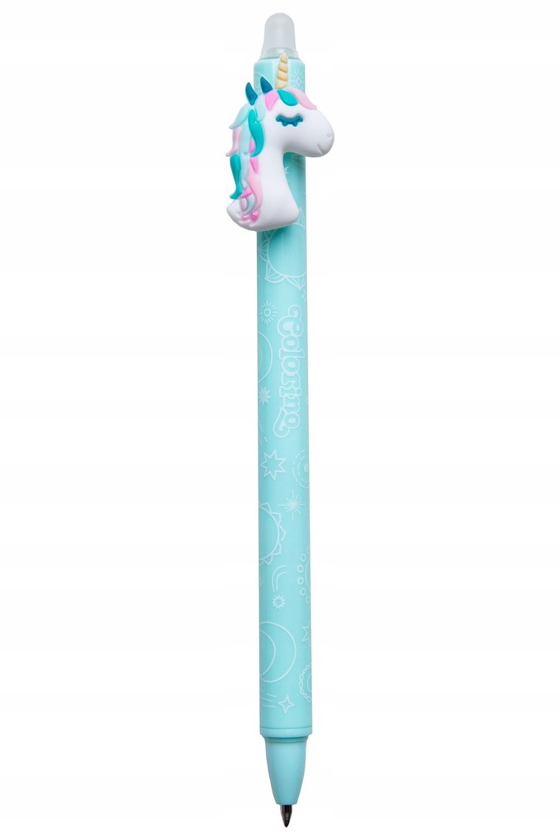 Uitwisbare Pen Eenhoorn Mint Groen - Blauwe Inkt, 0.5mm