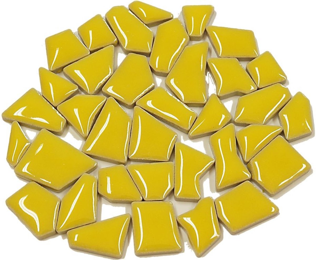 Colourful Mosaics Flip Mini Uni Maïsgeel 100 gr.