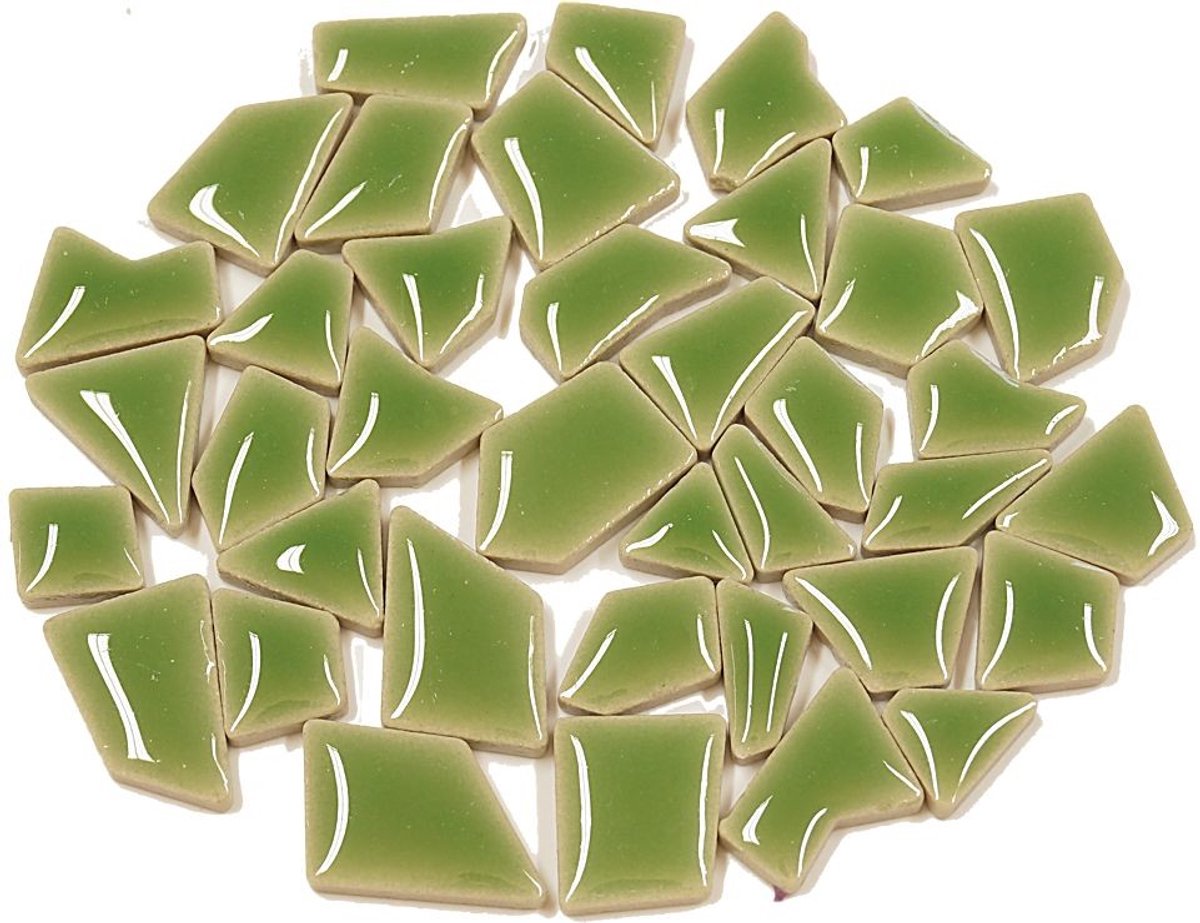 Colourful Mosaics Flip Mini Uni Rietgroen 100 gr.