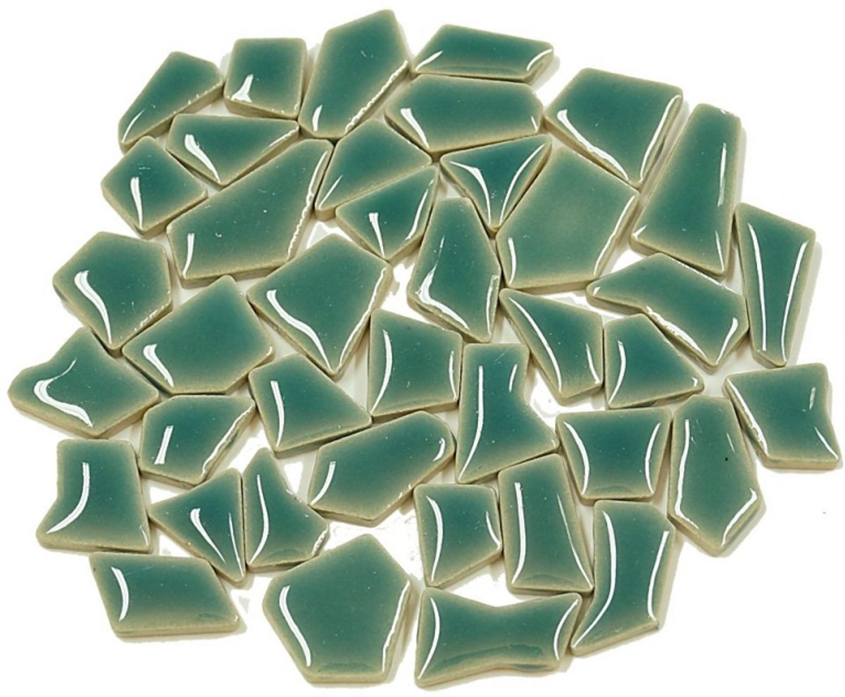 Colourful Mosaics mozaïek speelgoed Flip Mini Uni mintgroen 100 gr creatief.