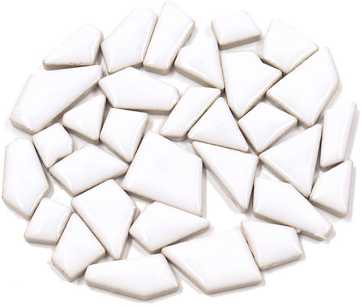 Colourful Mosaics mozaïek speelgoed Flip Mini Uni wit 100 gr creatief.