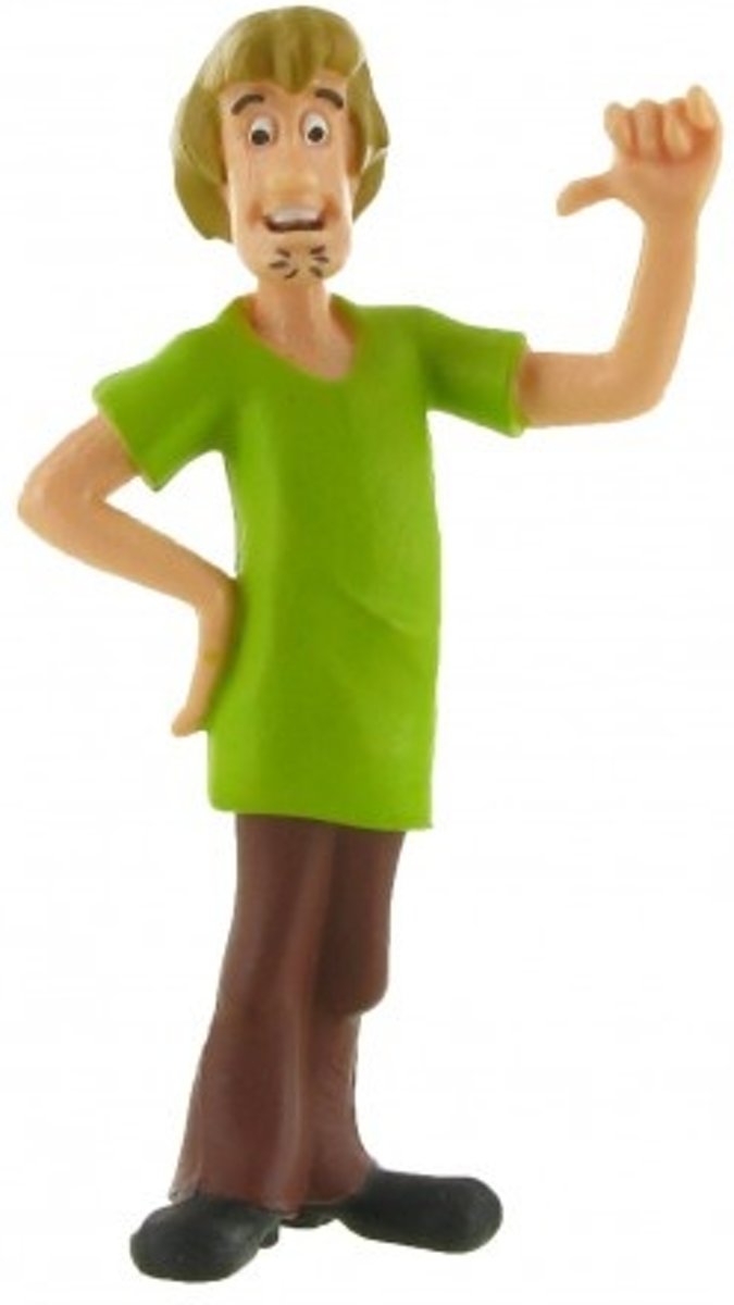 Comansi Speelfiguur Scooby-doo Shaggy 9 Cm Groen