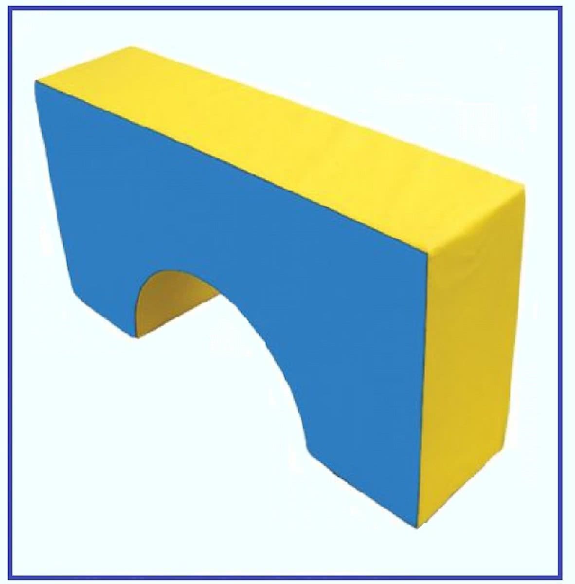Brug 120x60x30 cm - Speel, Bouw & Zit schuim blokken / kussens / elementen / foam