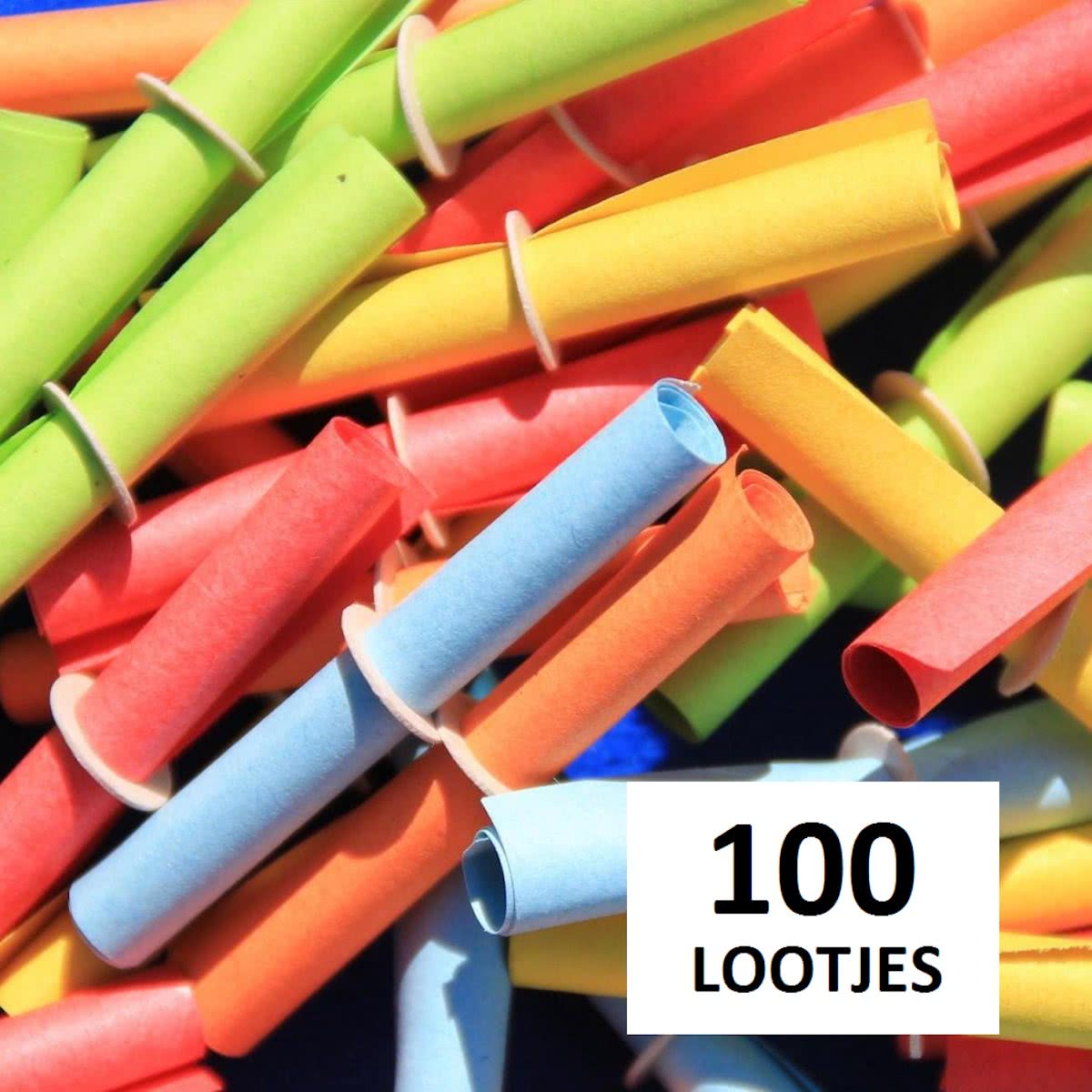 Rollootjes / lootjes / loten - 100 stuks