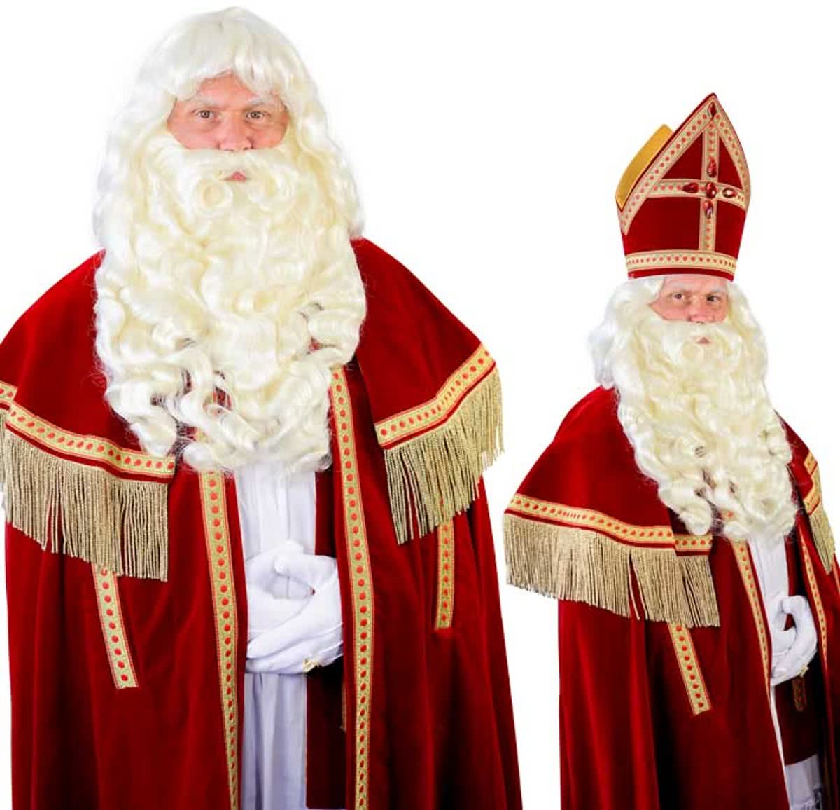 Sint Myra luxe baardstel kanekalon draad snor