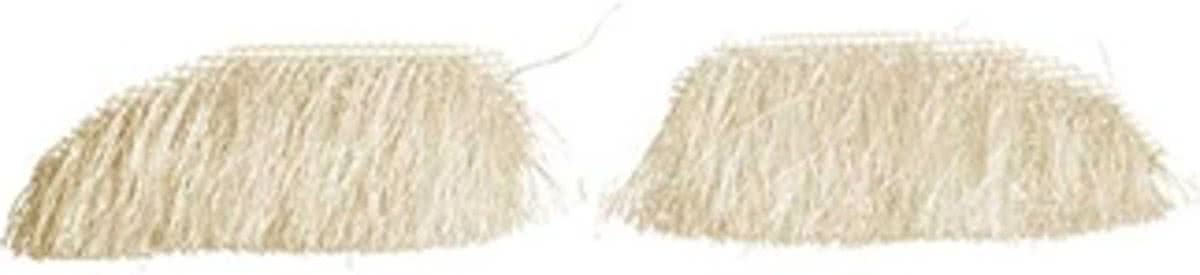 Wenkbrauwen Sinterklaas Kanekalon