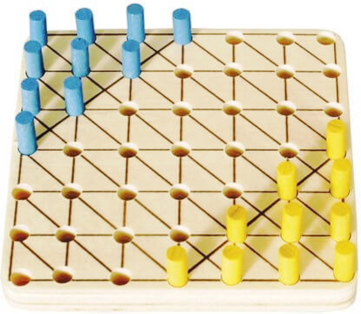 Spel - Minispel - Halma - Hout