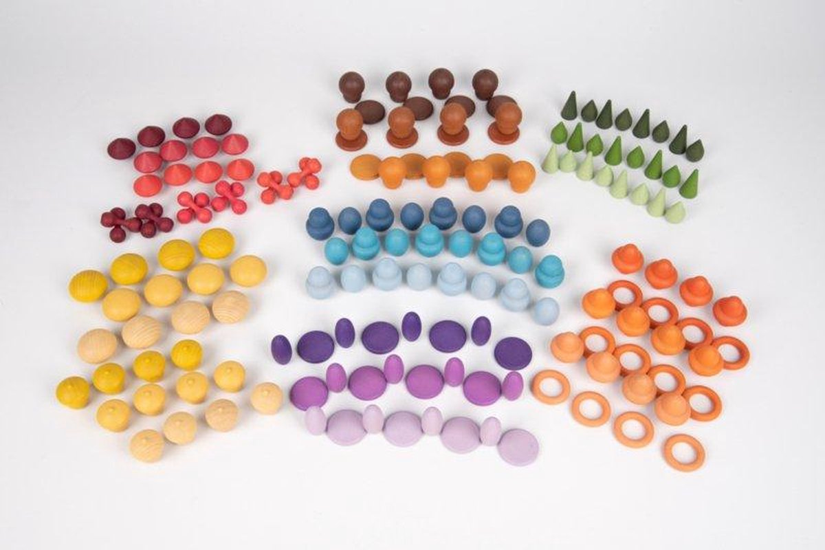 Houten attributen mix (168)