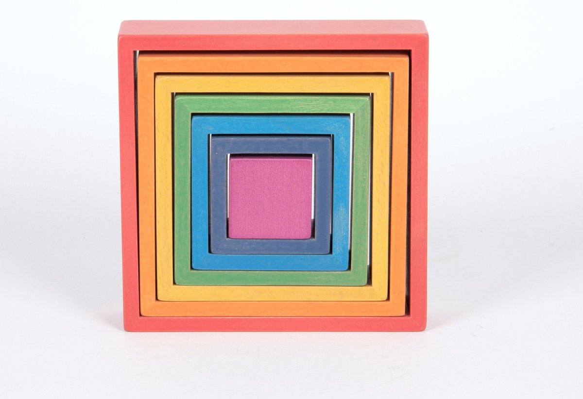 Regenboog architect blokken