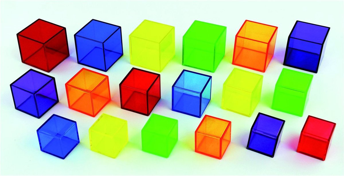 Transparante kubussen