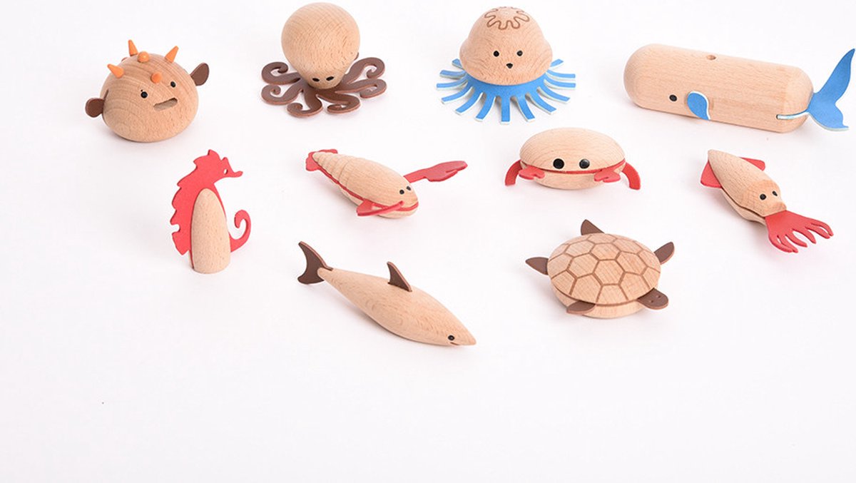 tickit® Houten Zeewezens