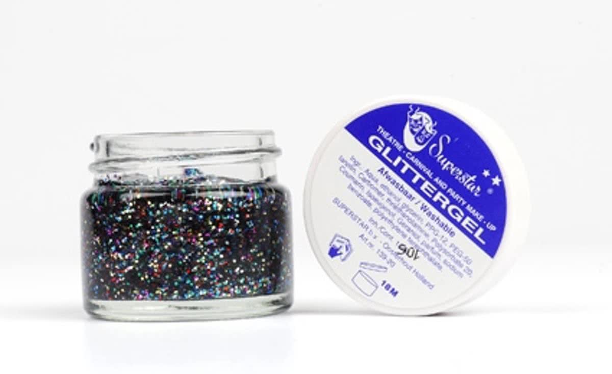 Glittergel bont pot 15 ml