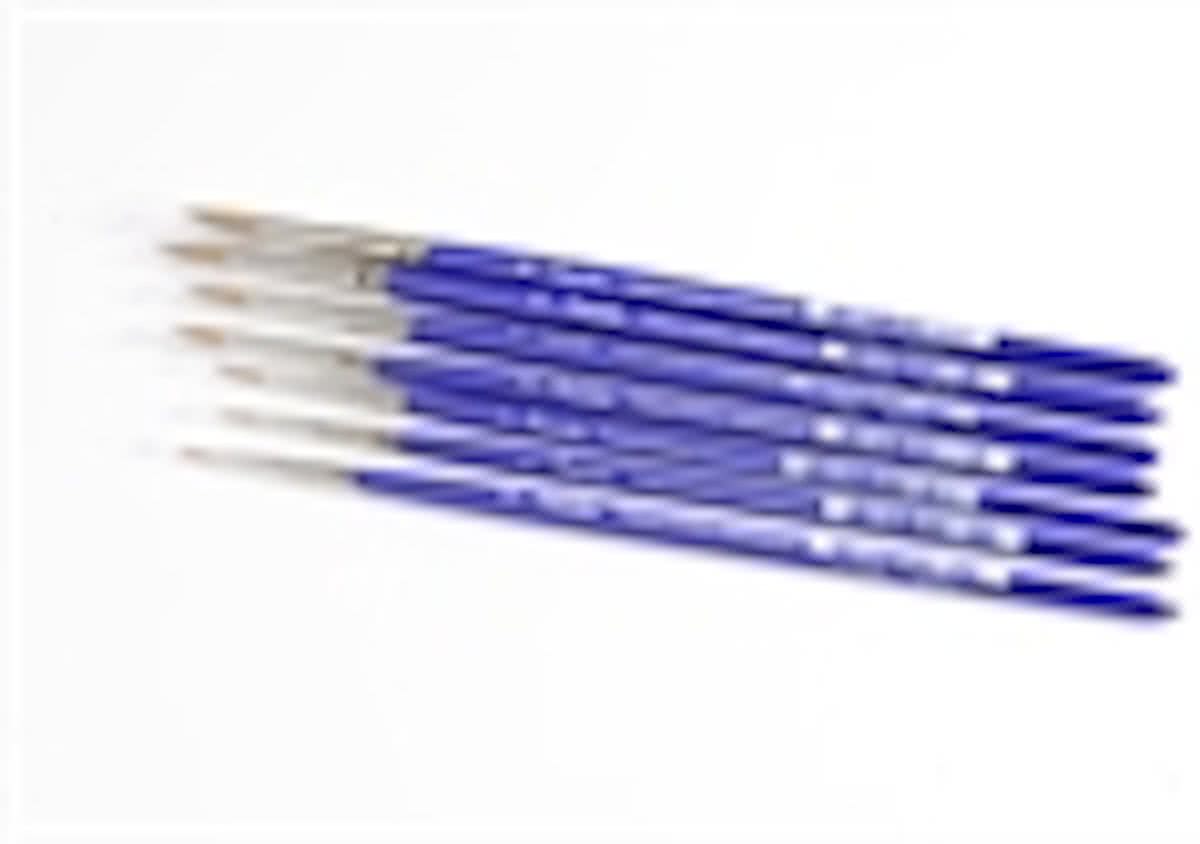 Penseel runderhaar plat nr. 4