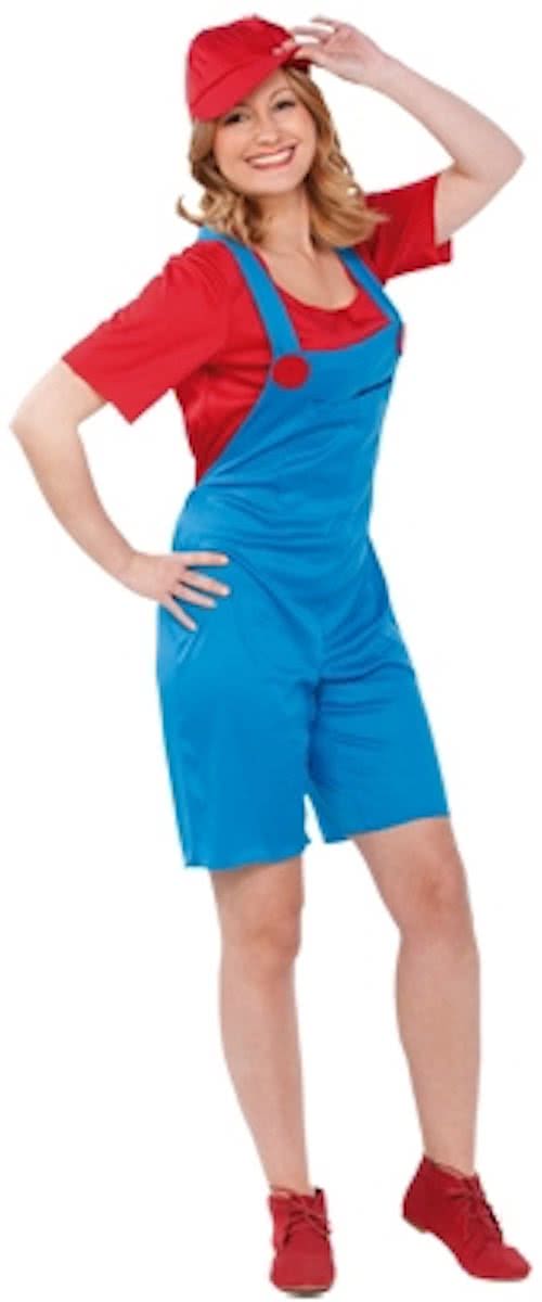 Super mario dames kostuum - Maat 36-40