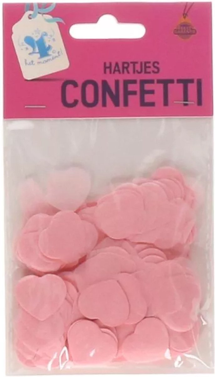   hartjes Roze - Hartjes/Bruiloft/Valentijn Roze    - Papieren   - Liefde - Love - Hartjes  .