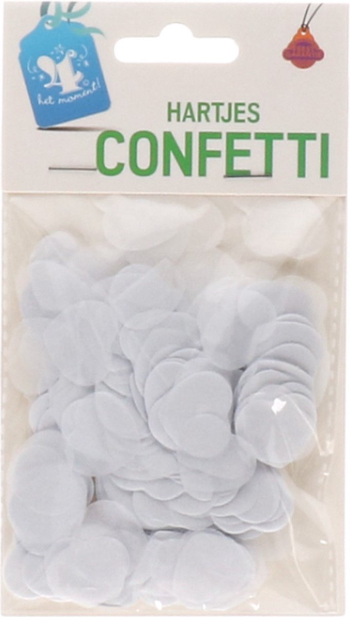   hartjes Wit - Hartjes/Bruiloft/Valentijn Wit    - Papieren   - Liefde - Love - Hartjes  .