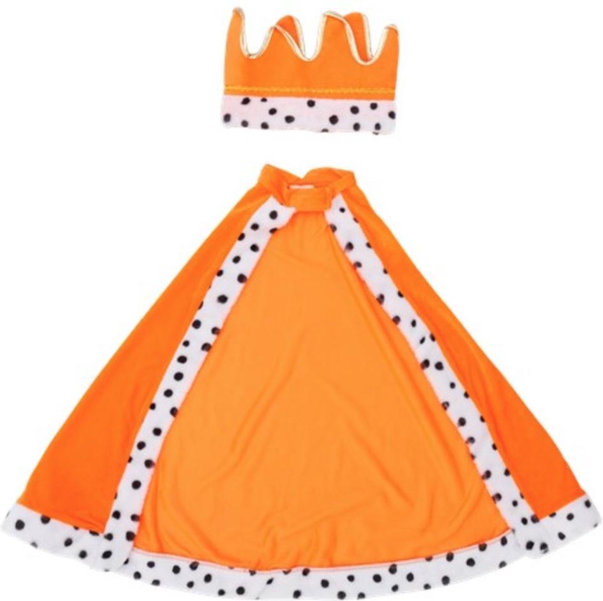 Oranje koningsoutfit - kleed je als koning of koningin op koningsdag/woningsdag