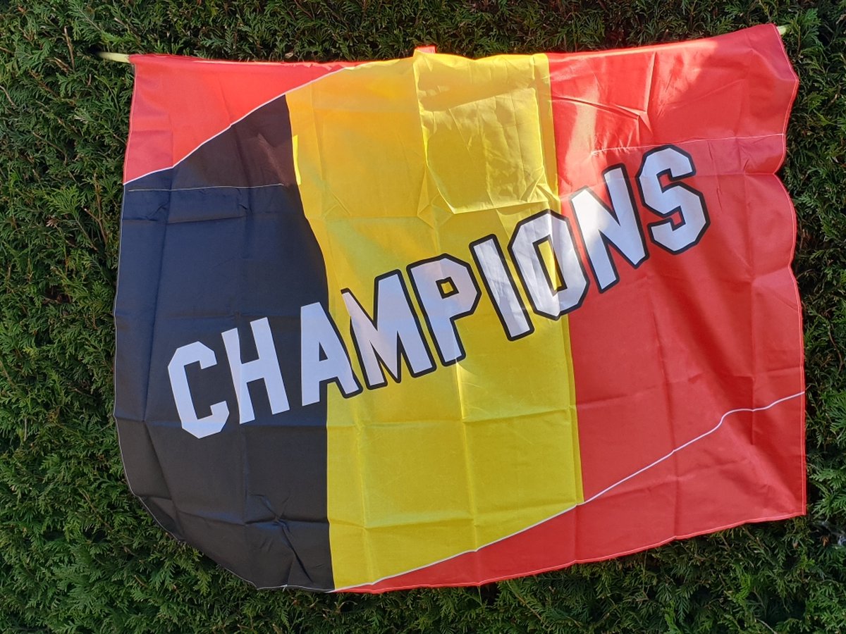 Rode duivels - Belgische cape - Champions - Belgische vlag