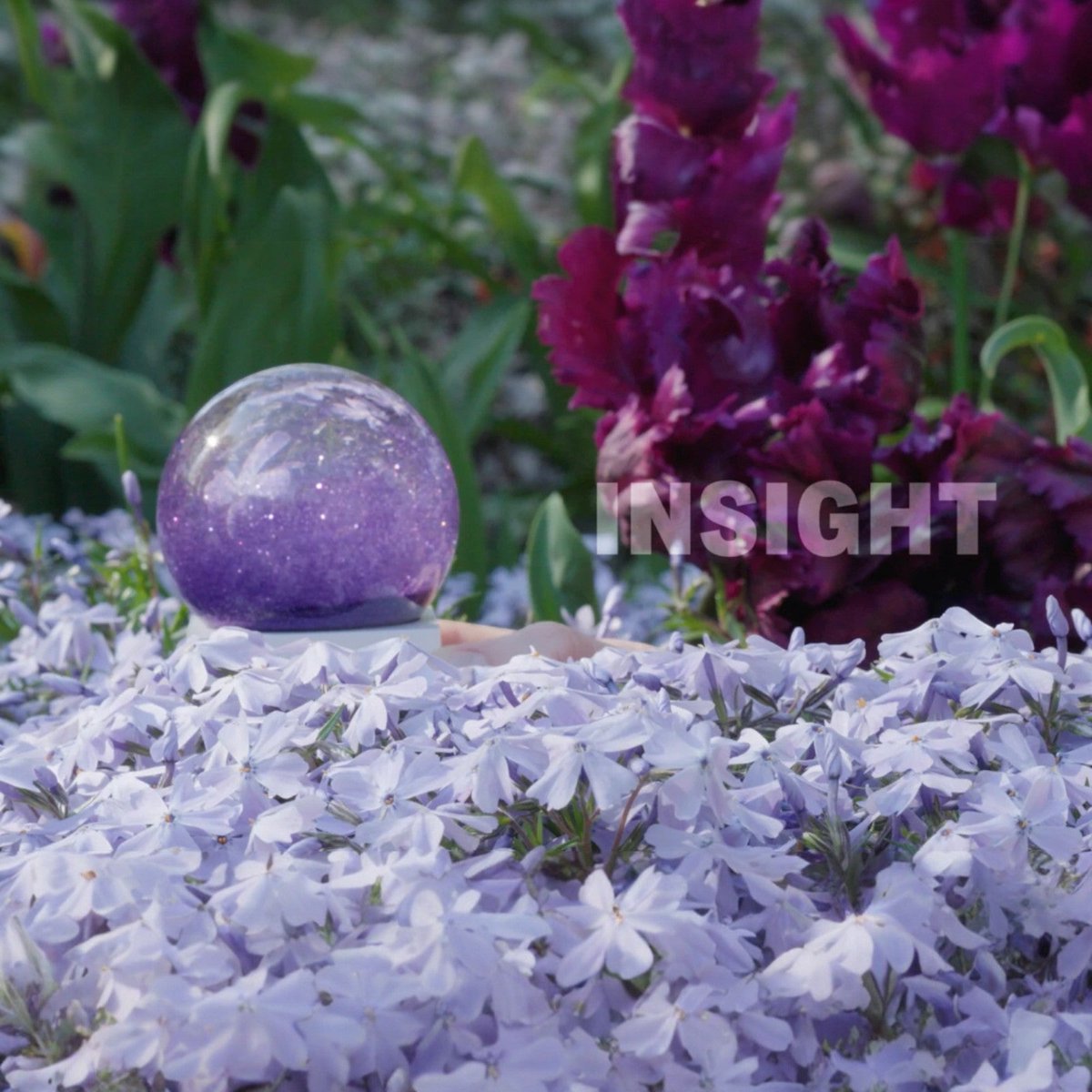 COOL SNOW GLOBES SERENITY SPHERES SS003-PRPL PURPLE