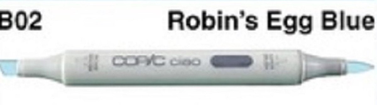 COPIC CIAO MARKER B02 ROBINS EGG BLUE