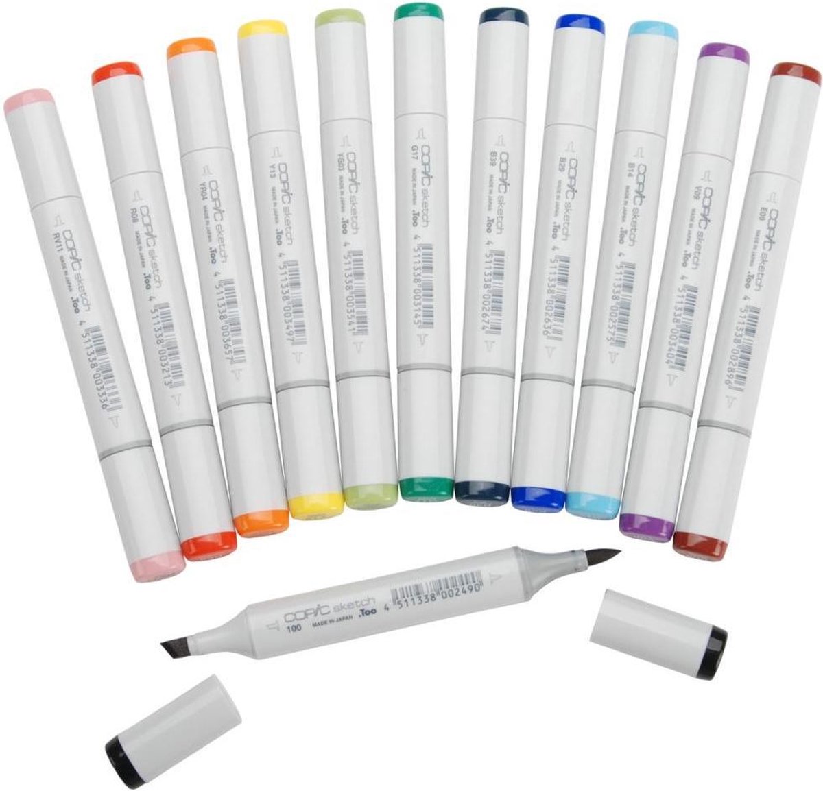 COPIC Marker sketch, 12er Set ´Basis´