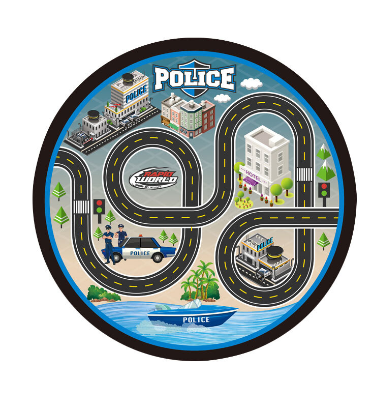 Auto speelset & deken 3 ass.