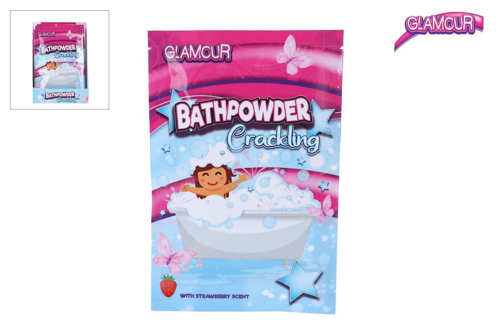 Glamour knetter badpoeder met geur 30 gram