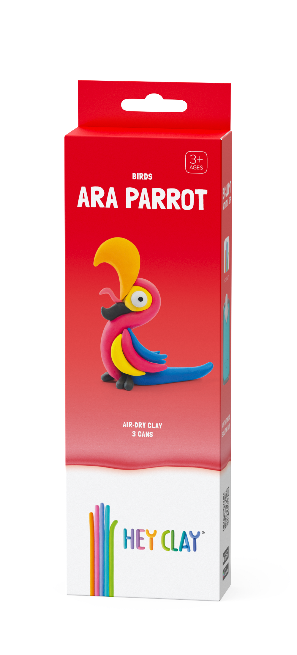HeyClay Ara Parrot 3cans