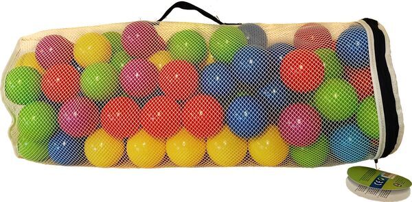 Outdoor actieve ballen voor ballenbak in net 100 stuks