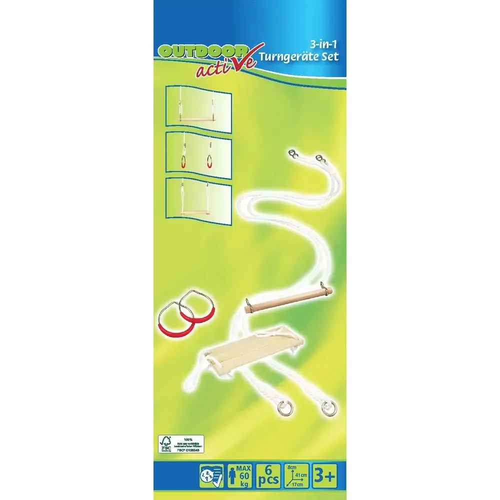 Outdoor actieve turntoestellen set 180 cm